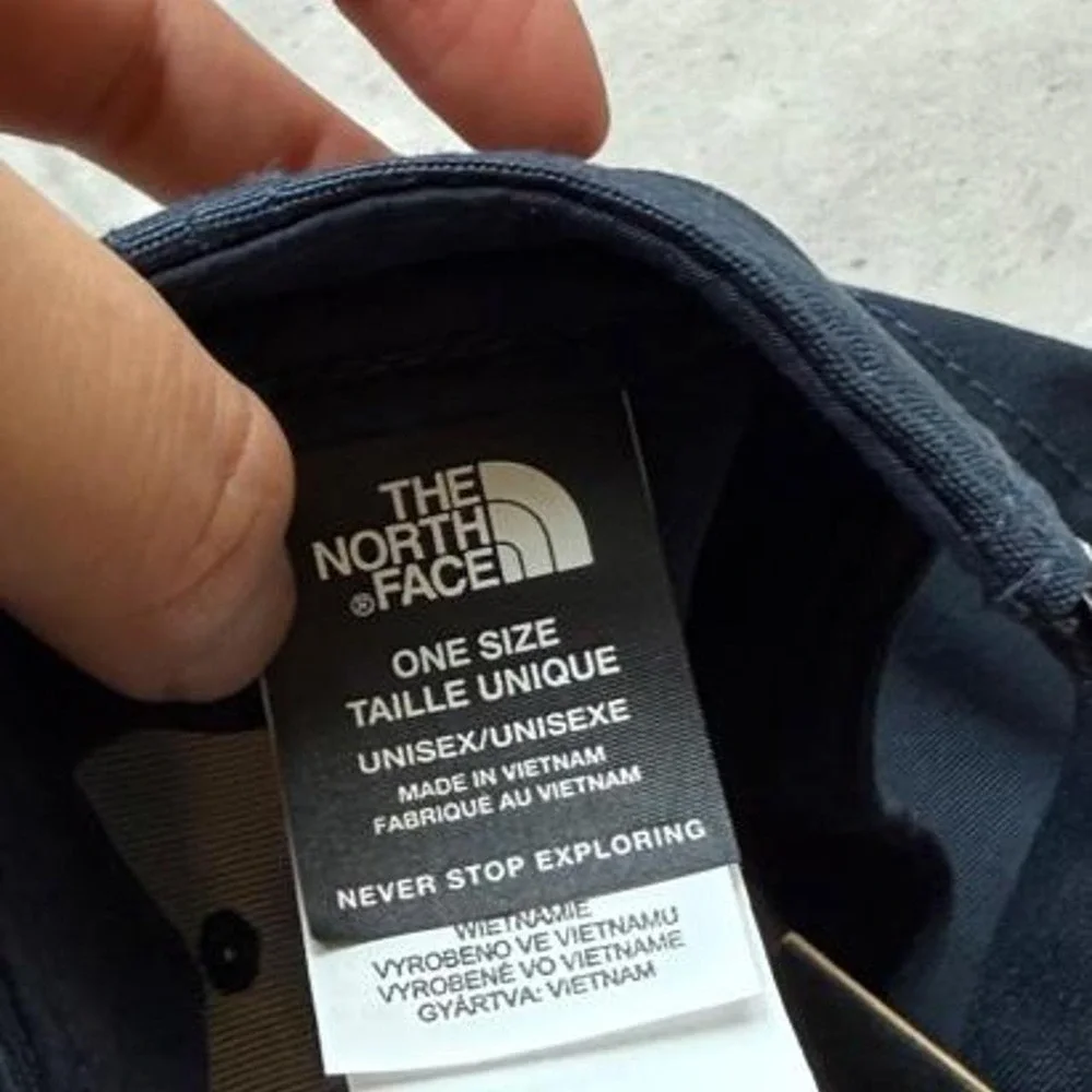 The North Face O'Melveny Navy Blue Polyester Adjustable Baseball Cap Hat NWT